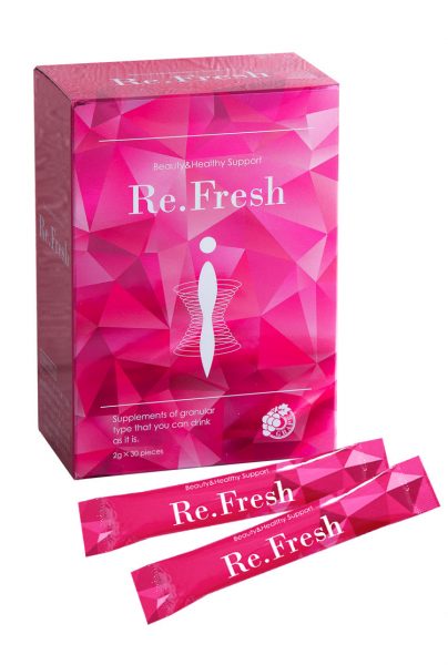ジャンクフード三昧でもサイズダウン！酵素サプリ Re.Fresh レポ