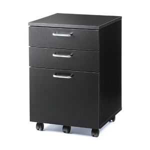 サイドワゴン（3段・キャスター付きチェスト・木製・収納・幅40cm