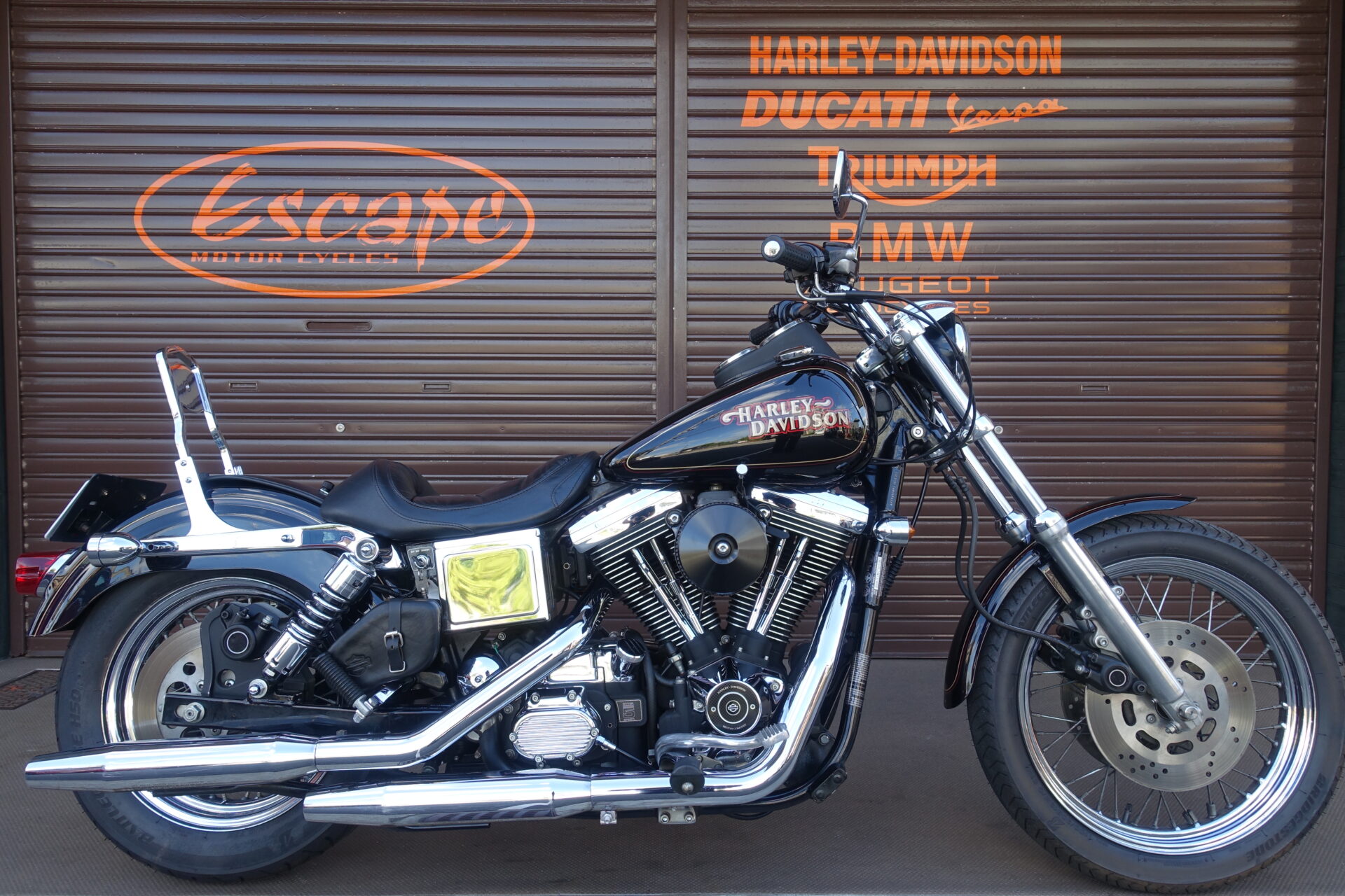 FXDL ローライダー テーパードマフラー ダイナSセミトラKIT ステルス