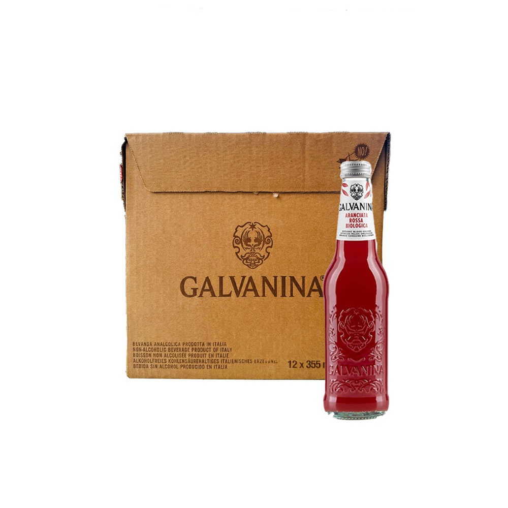 ガルバニーナ オーガニック ソーダ / アランチャータロッサ / 355ml