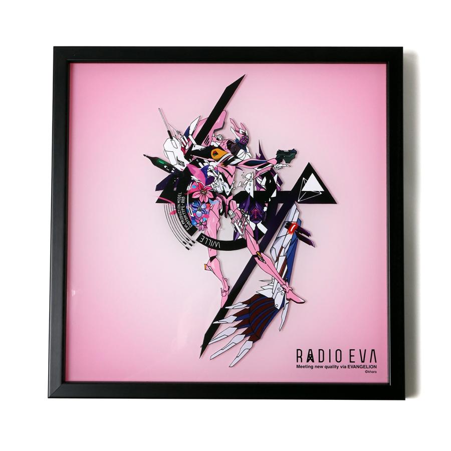 受注生産品】RADIO EVA A077 EVANGELION Acrylic Art β/EVA-08(KENTA