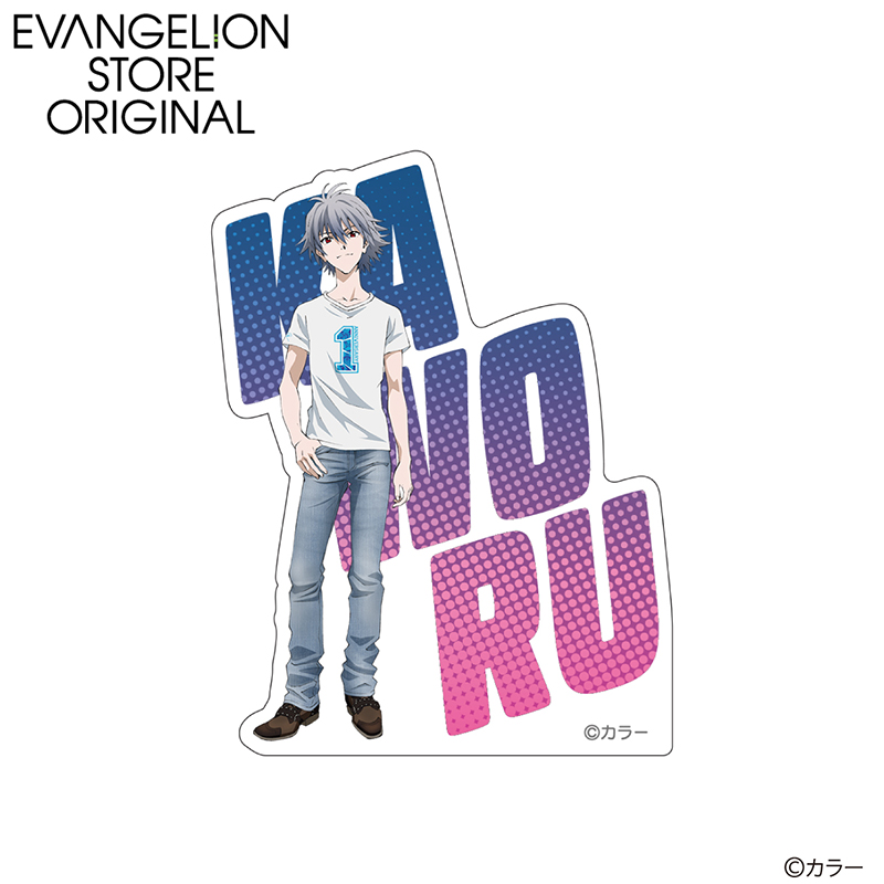 EVA STORE オリジナル アクリルブロック/渚カヲル(1周年イラスト