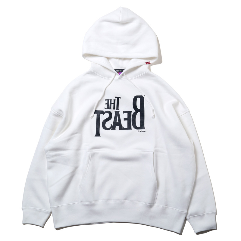 RADIO EVA 708 THE BEAST EMBROIDERY SOUVENIR SHIRT/ベージュ