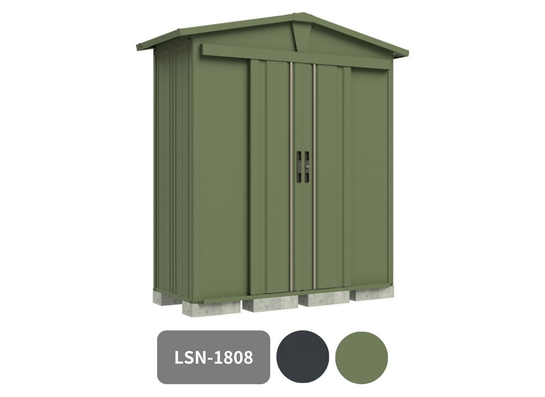 田窪工業所】三角屋根仕様ガーデニング物置 LEISURE（リジュー）LSN