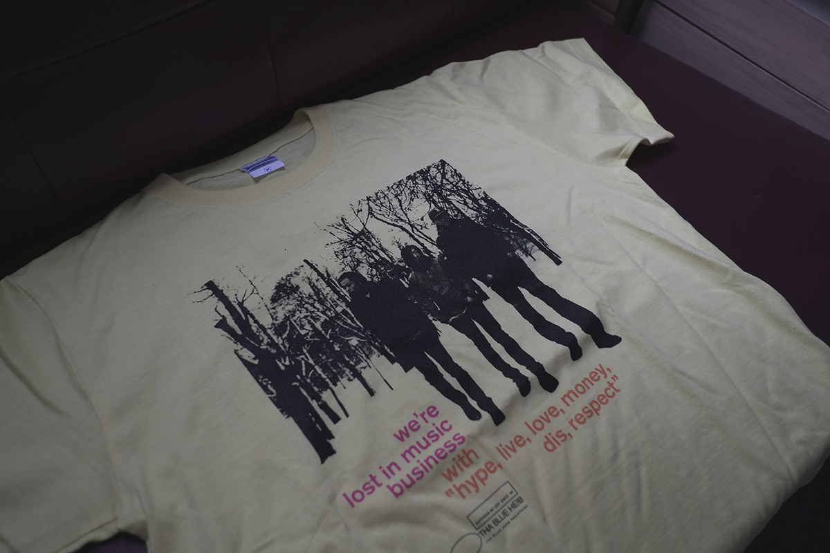 THA BLUE HERB “TOTAL” Tour T-Shirts | EXTRACT｜札幌 デザイン事務所