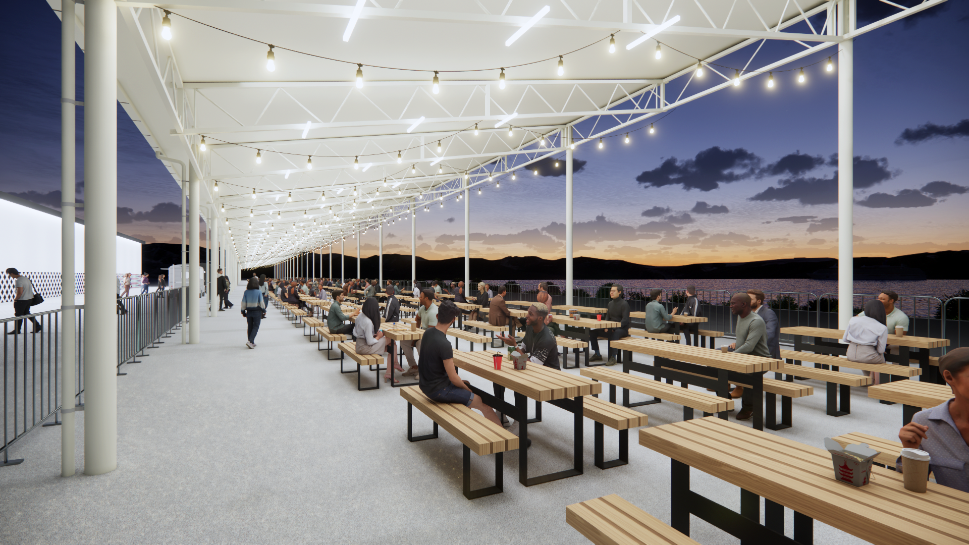 7月19日から新たな飲食空間「EXPOサンセットビアテラス」が大阪・関西