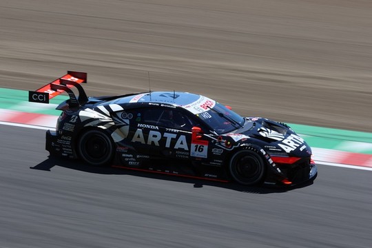 第5戦鈴鹿公式練習 GT500クラスは16号車ARTA MUGEN NSX-GTがトップ