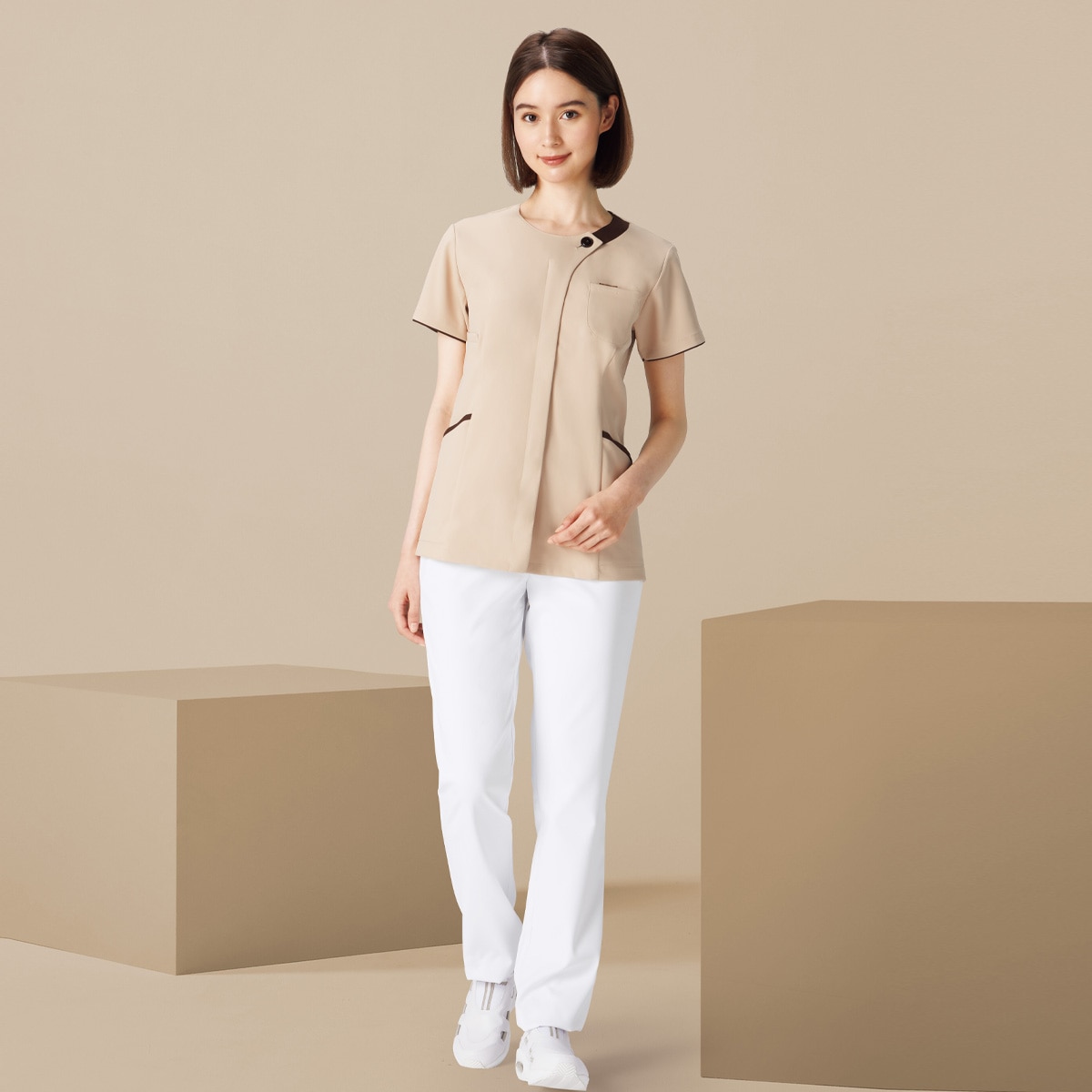 6014SC レディースパンツ｜医療用白衣・介護ユニフォーム・事務服の