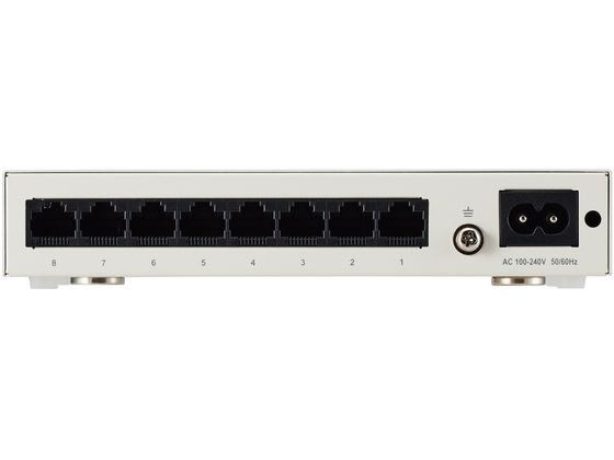 エレコム 法人向スイッチングハブ 8ポート メタル ホワイト EHB-UG2C08