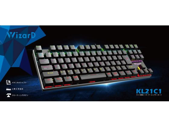 I-CHAIN JAPAN 有線ゲーミングキーボード(テンキーレス) KL21C1 通販
