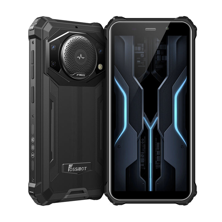 FOSSiBOT F101 P 123dB Speaker 10600mAh Large battery 7GB+64GB Android