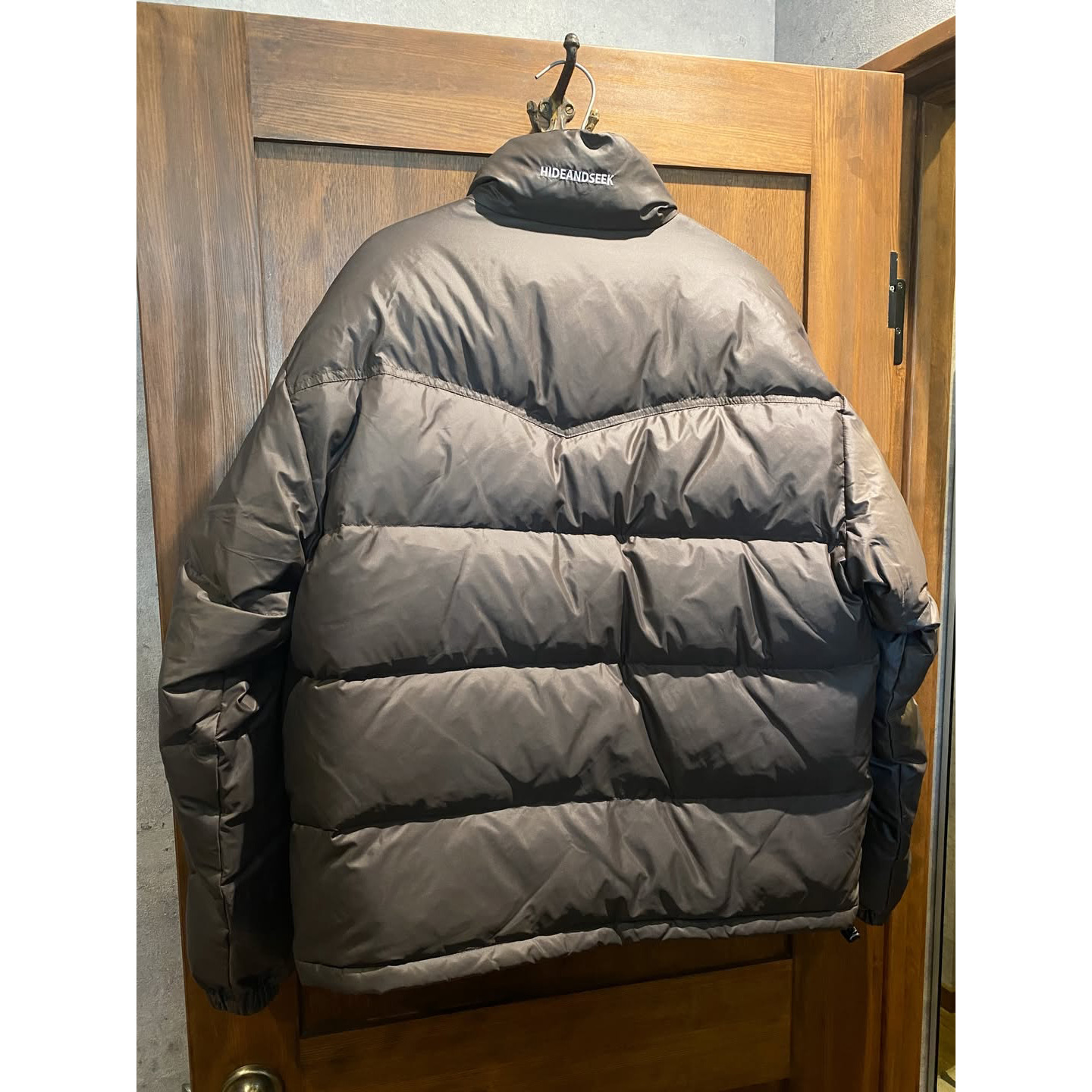 HIDEANDSEEK(ハイドアンドシーク) / WESTERN DOWN JACKET(25AW)(BROWN