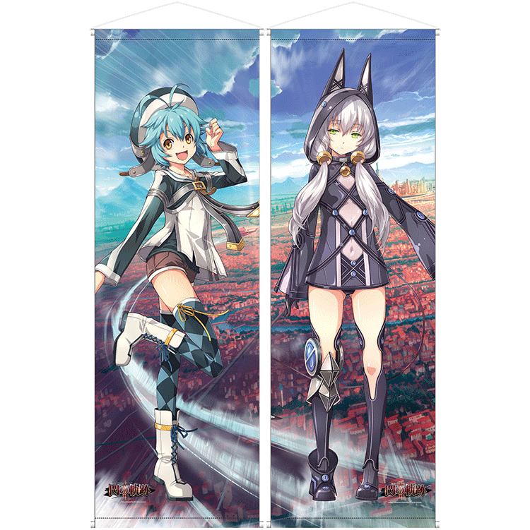 英雄伝説 閃の軌跡II」どデカ全身タペストリー (ミリアム／アルティナ