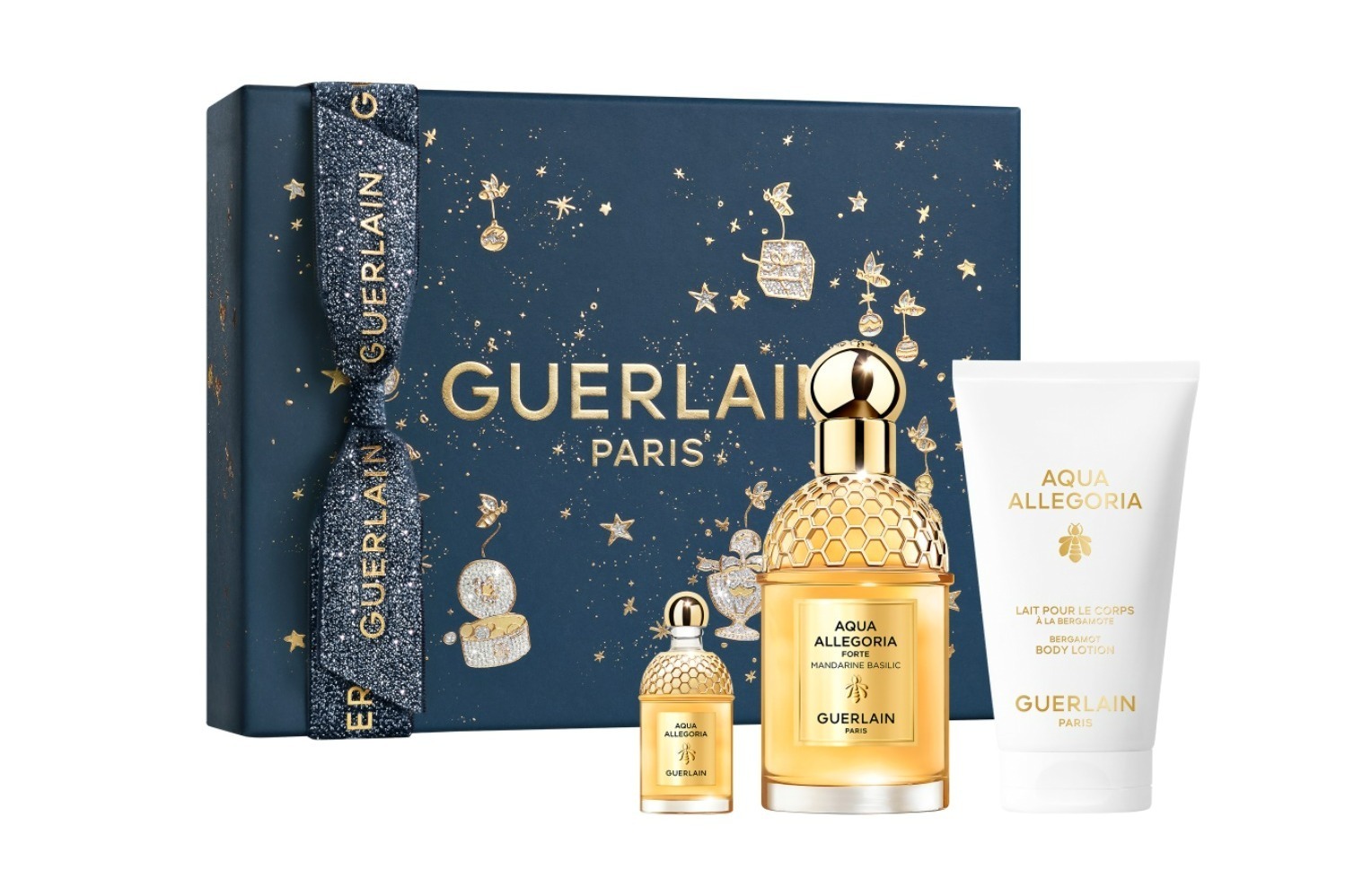 ゲラン24年クリスマスコフレ、“人気フレグランス現品”とミニ香水