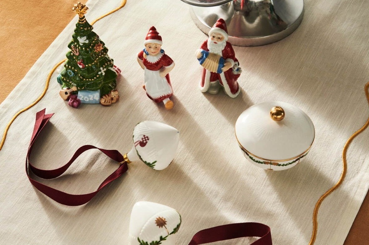 ロイヤルコペンハーゲン 冬の少女とクリスマスプレゼント ロイヤル