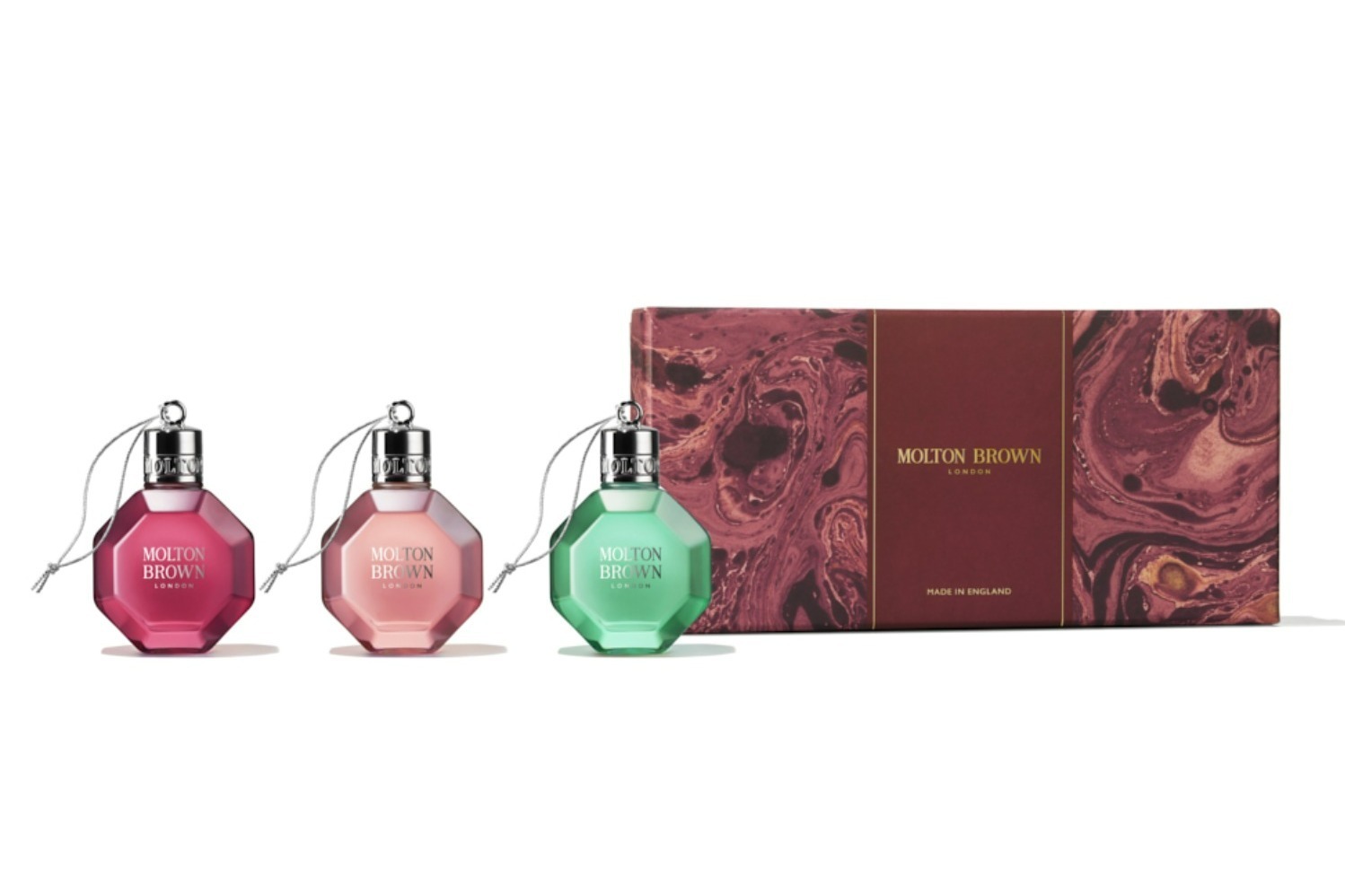 モルトンブラウン24年クリスマスコフレ第2弾、“オーナメント型”バス