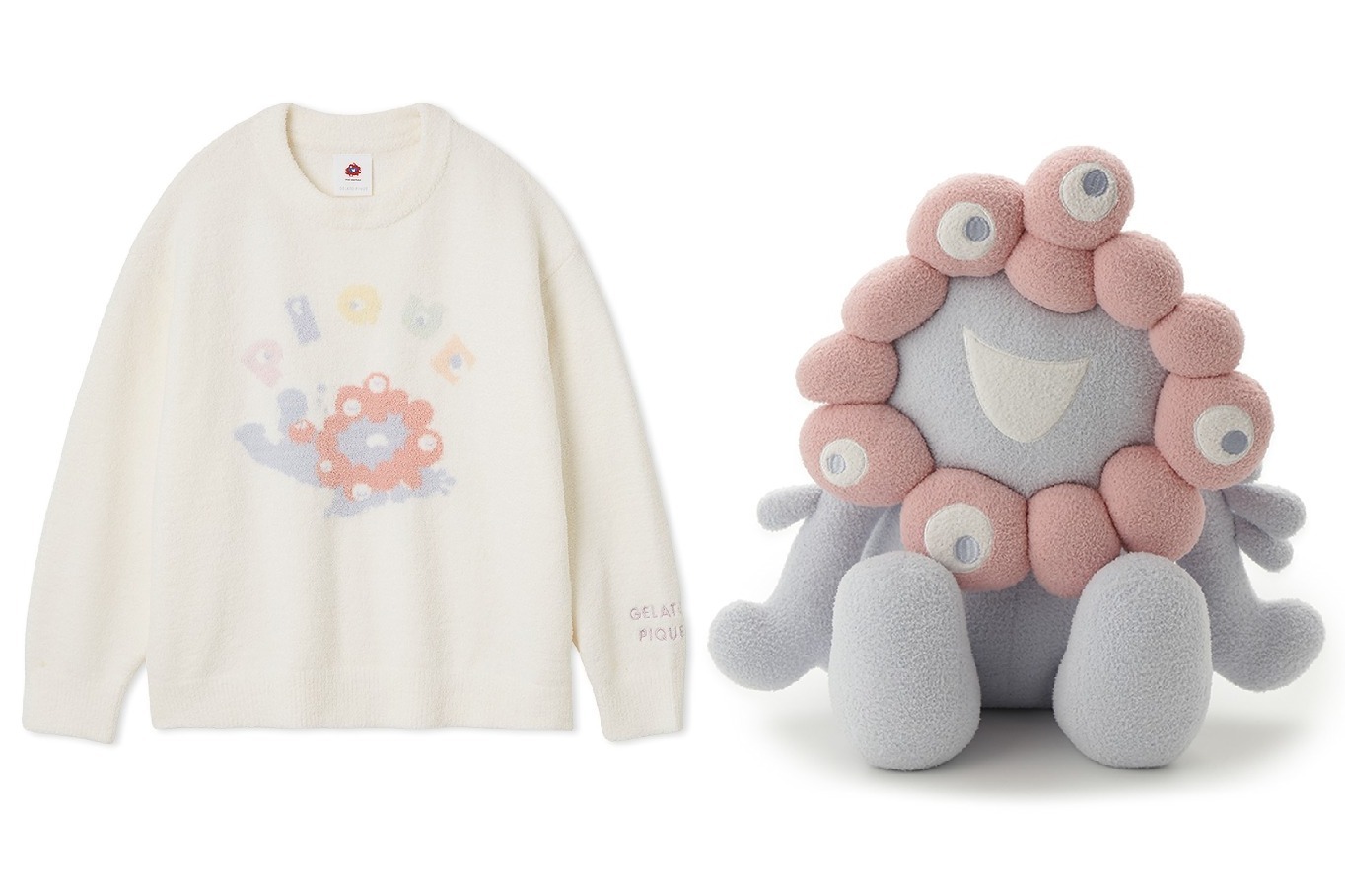 ジェラート ピケ×「ミャクミャク」ルームウェアや“ふわふわ”抱き枕が