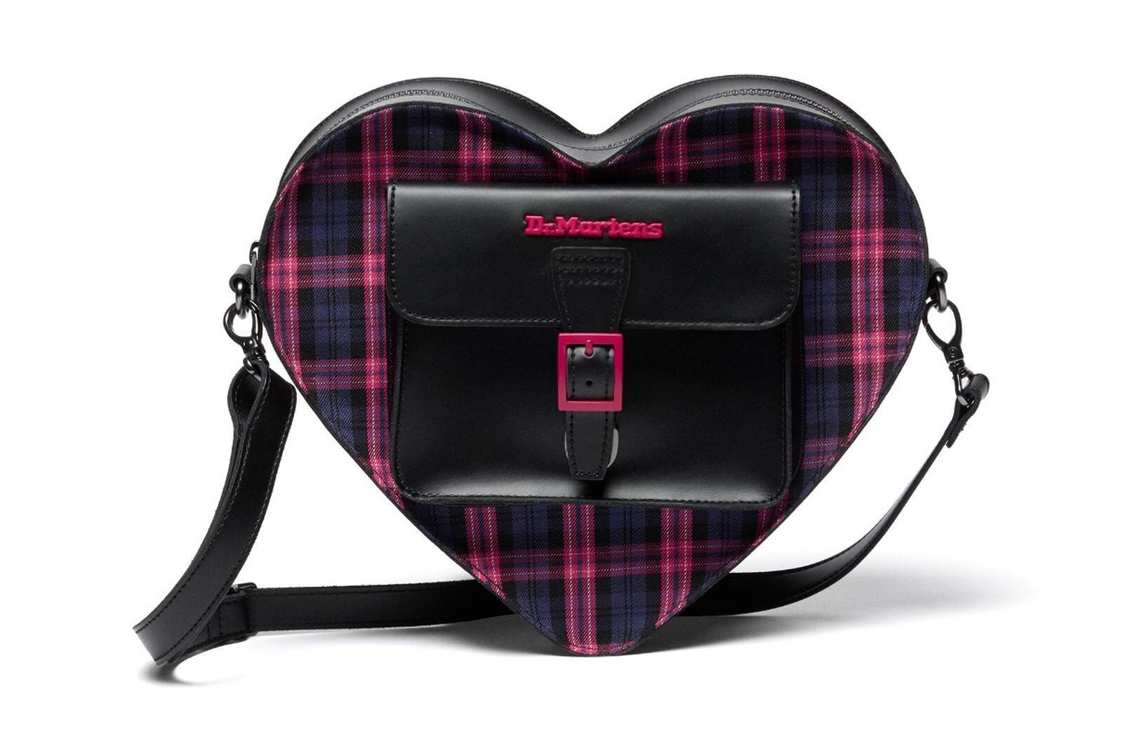 ドクターマーチン「タータンチェック柄」メリージェーンやハートバッグ