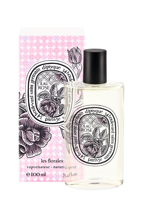 ディプティック(diptyque)から、ローズの香りのキャンドルと
