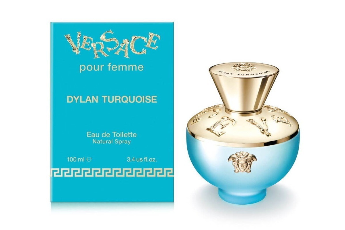 ヴェルサーチェ新フレグランス「ディラン ターコイズ」“海辺の風景
