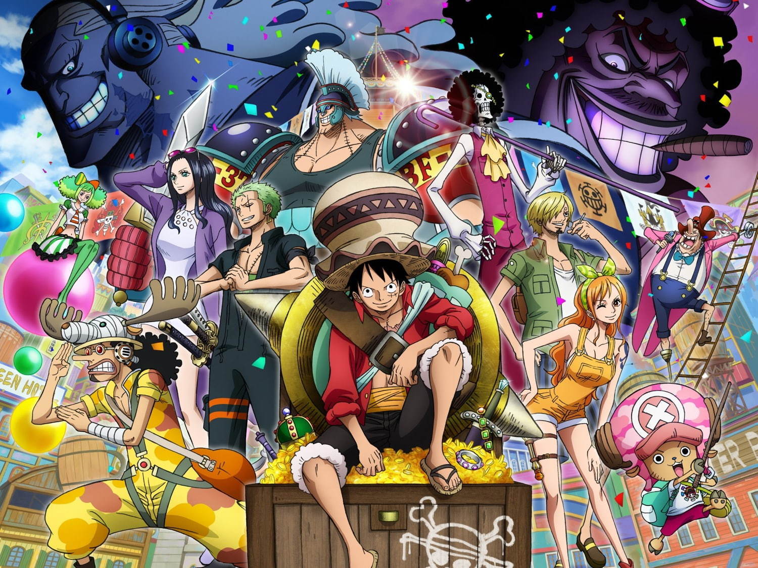 劇場版『ONE PIECE STAMPEDE(スタンピード)』歴代最大キャラ数で海賊王