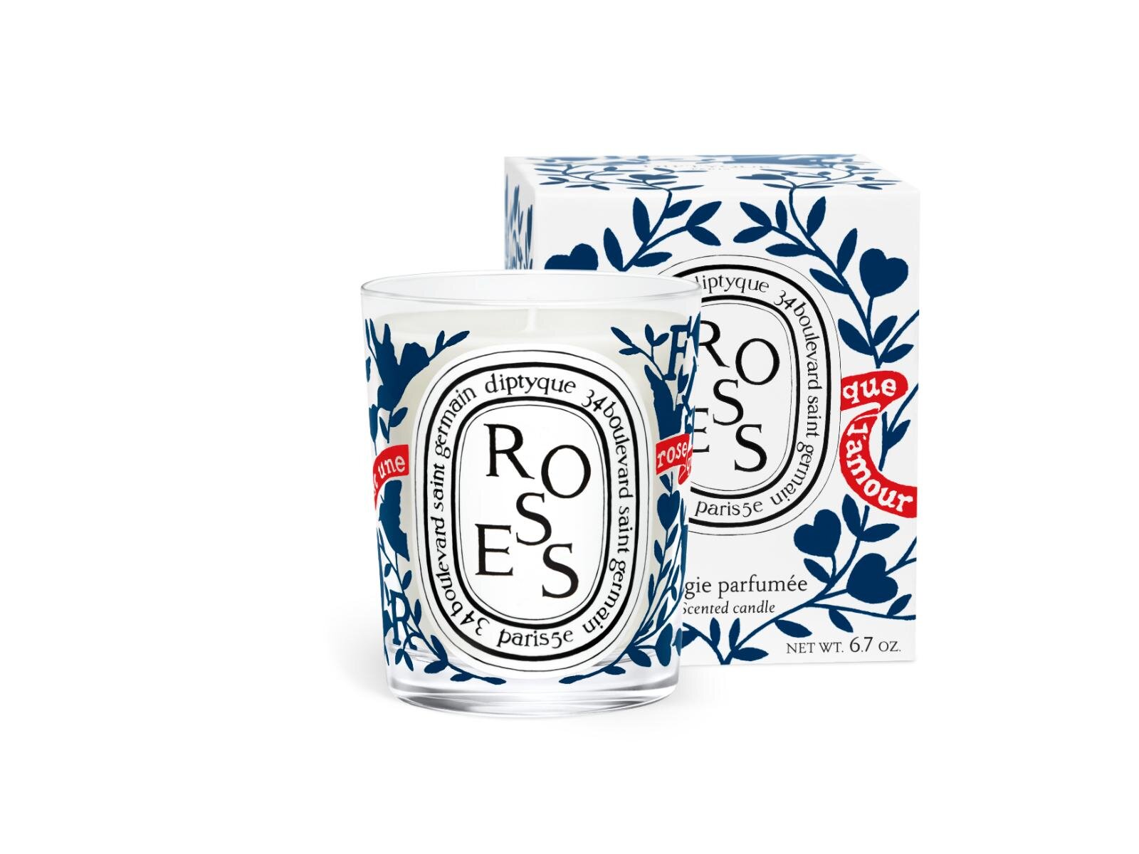 ディプティック26年バレンタイン限定キャンドル、“ツバメやハート型の