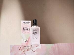 ロクシタン26年春フレグランス、みずみずしい“桜＆ホワイトティー”の