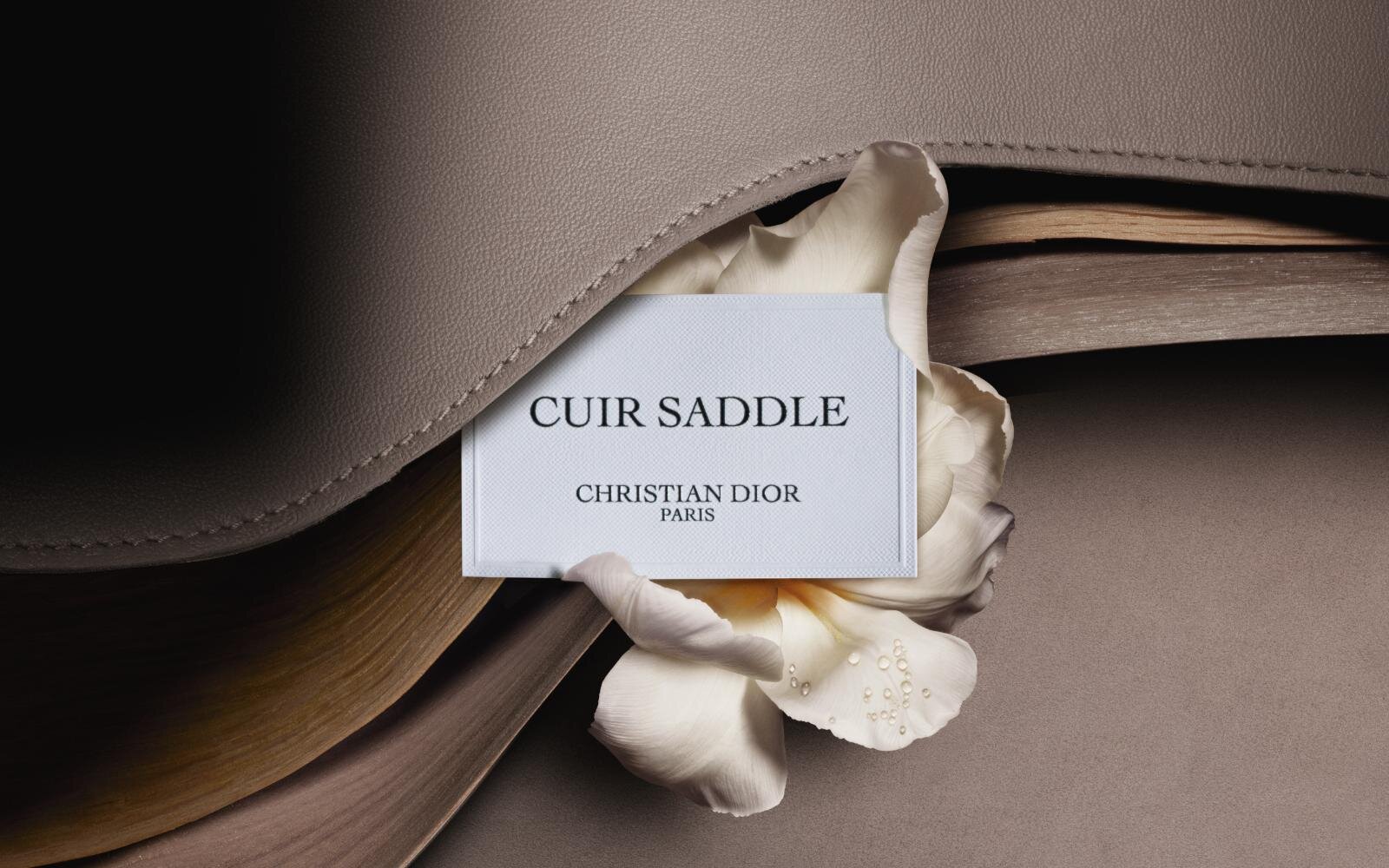 ディオール2026年春“至高のフレグランス”に「サドル」バッグ着想の新作
