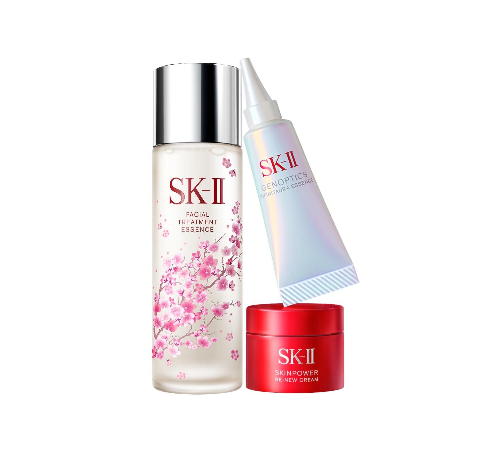 SK-II“桜の花びら舞う”26年春スキンケアキット、名品化粧水＆美白美容