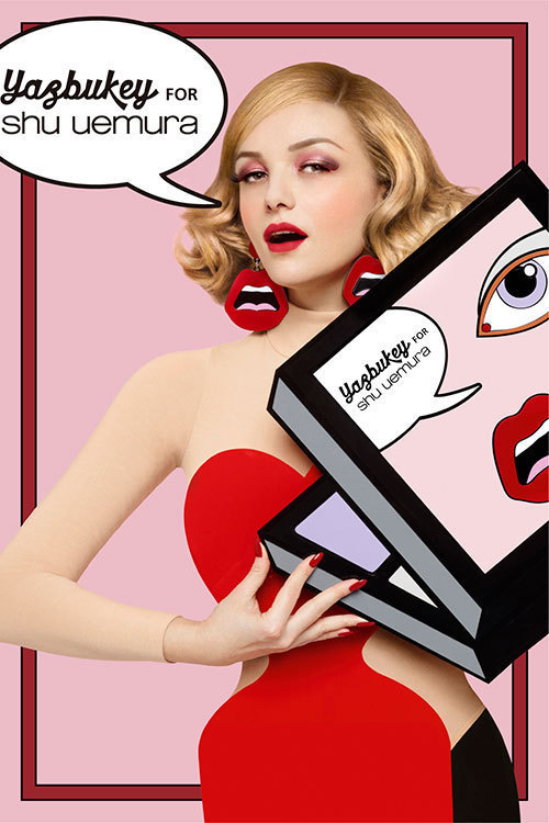 シュウ ウエムラ×ヤズブキーコレクション発売 - 唇モチーフのネイル