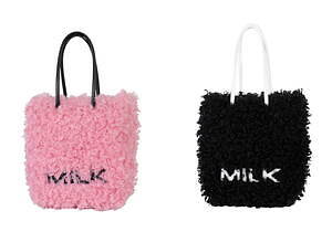 ミルク新作“プードル”着想のもこもこバッグ、イヤーマフやレッグ