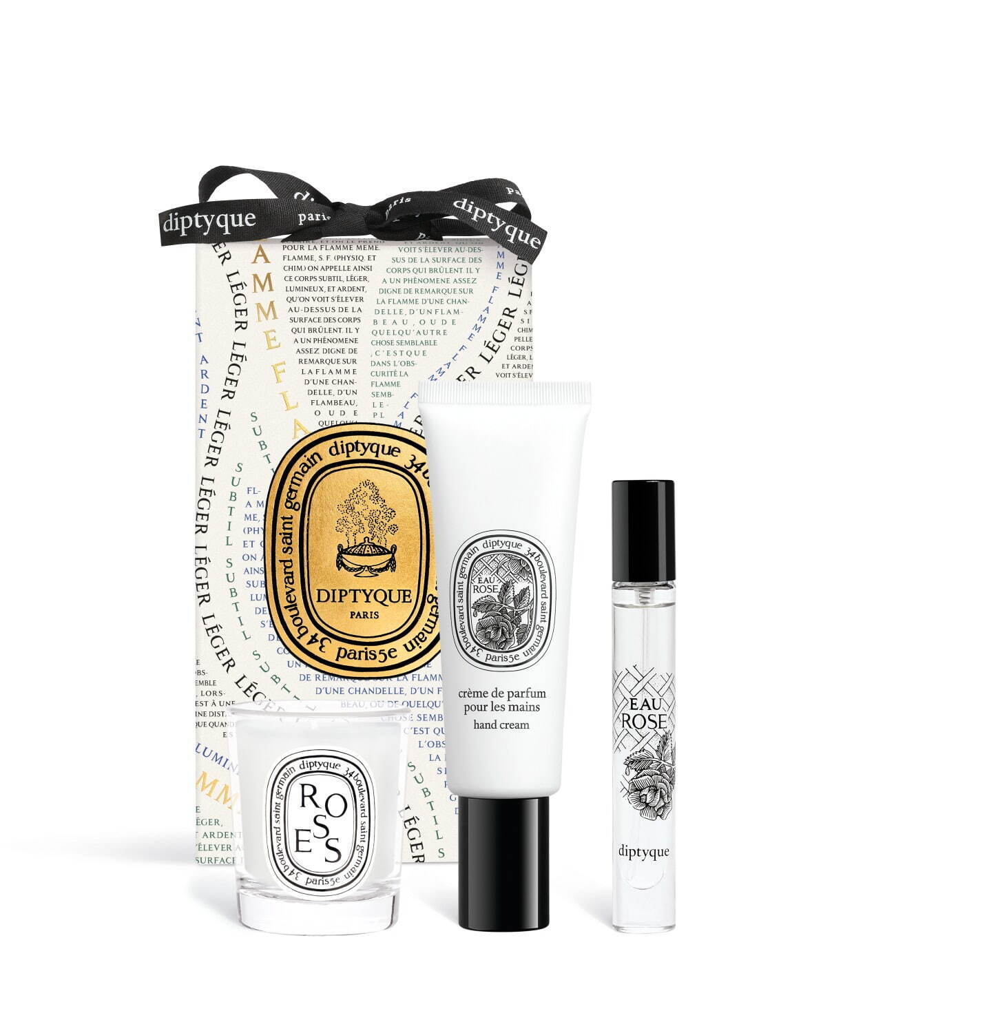 ディプティック23年クリスマス第2弾、ミニキャンドル・香水・ハンド