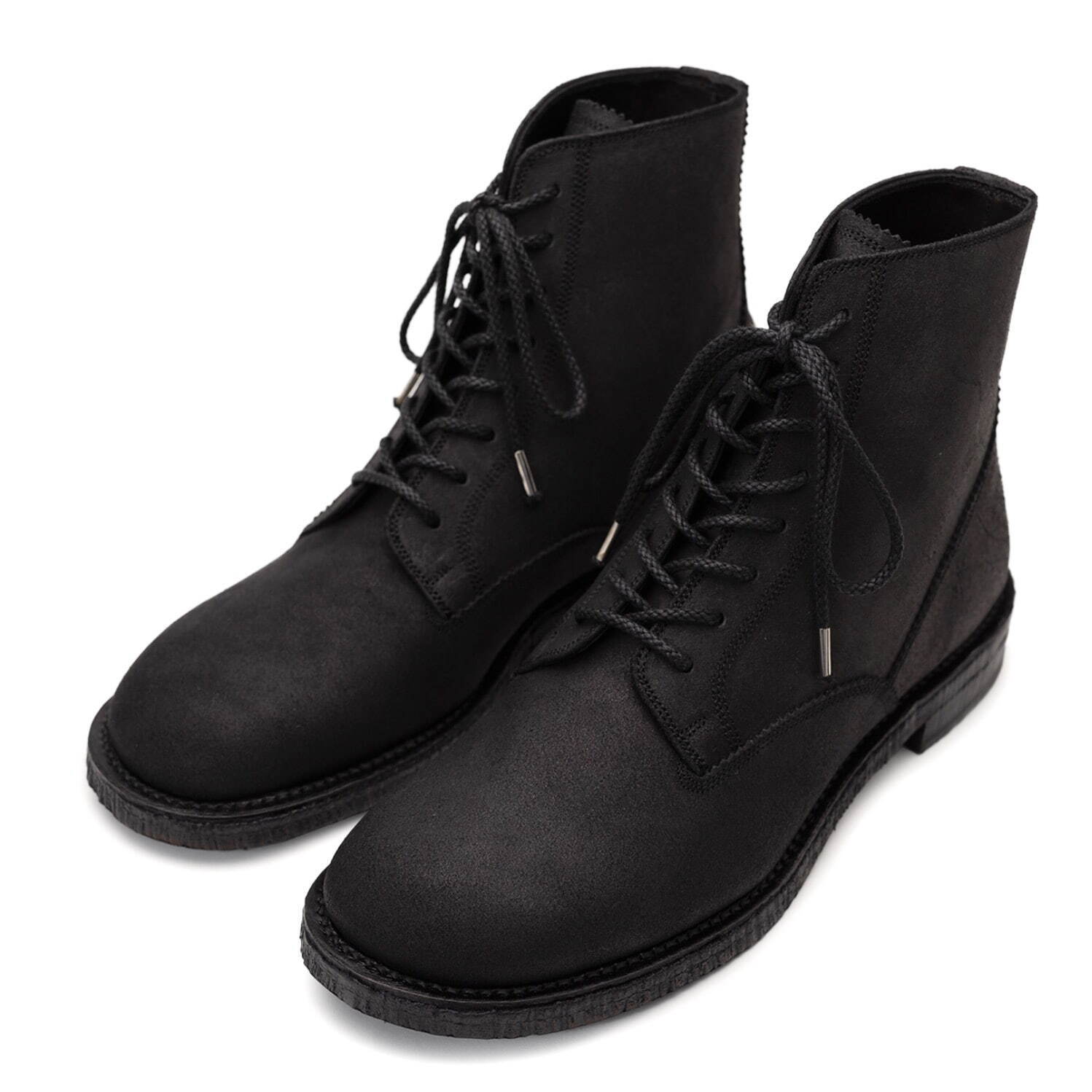 アトリエ ミハラヤスヒロのメンズ＆ウィメンズ革靴、“荒削り”ソールの