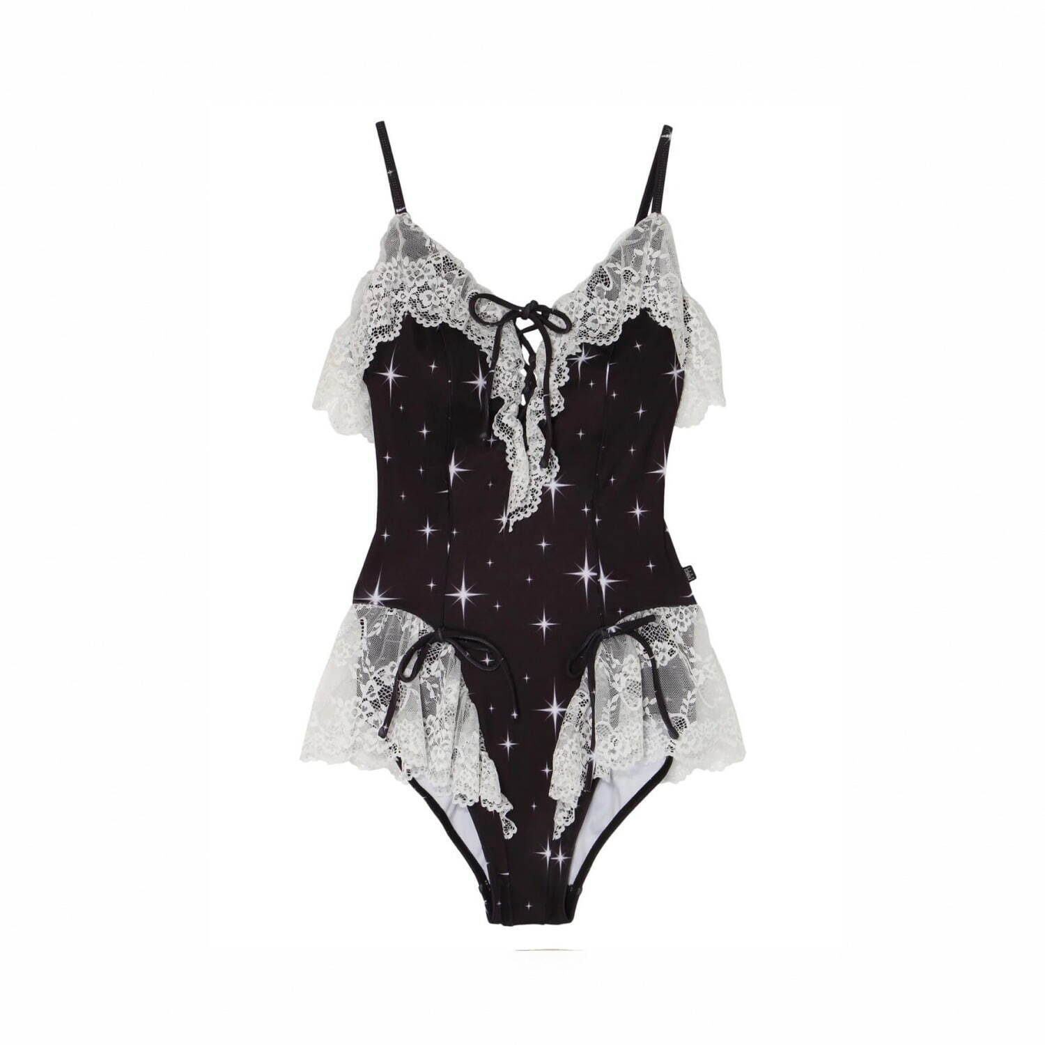 パメオポーズ24年春夏水着、ノスタルジックな花柄×レースのスイム