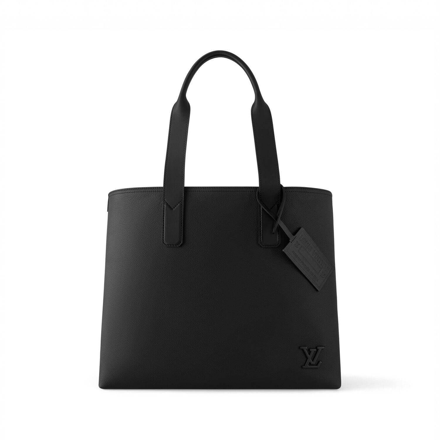 ルイ・ヴィトン24年春夏メンズバッグ、しぼのあるカウハイドレザーの