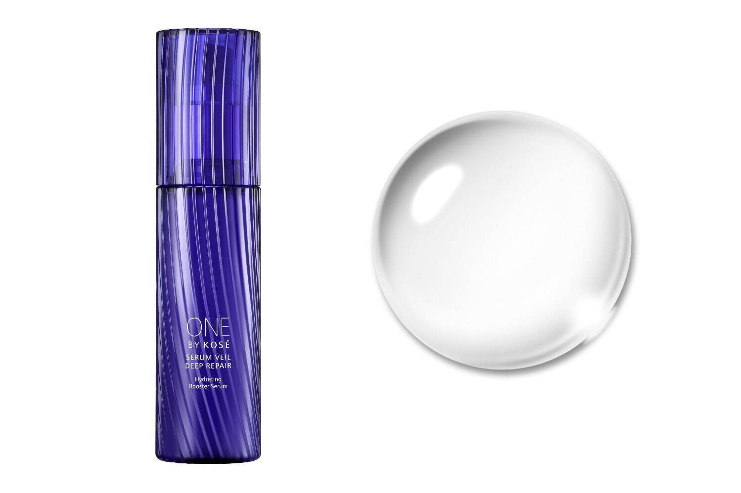 ワンバイコーセー24年秋スキンケア、日本初の“うるおい改善美容液