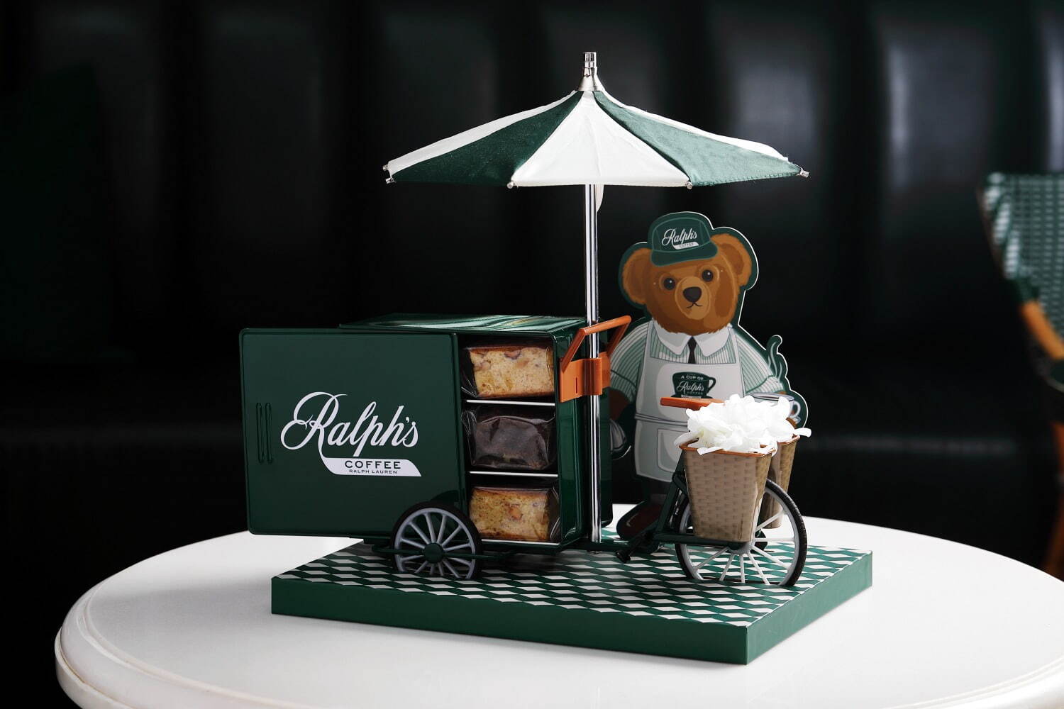 ラルフズ コーヒー5周年記念グッズ - バリスタ姿のポロベアタンブラー