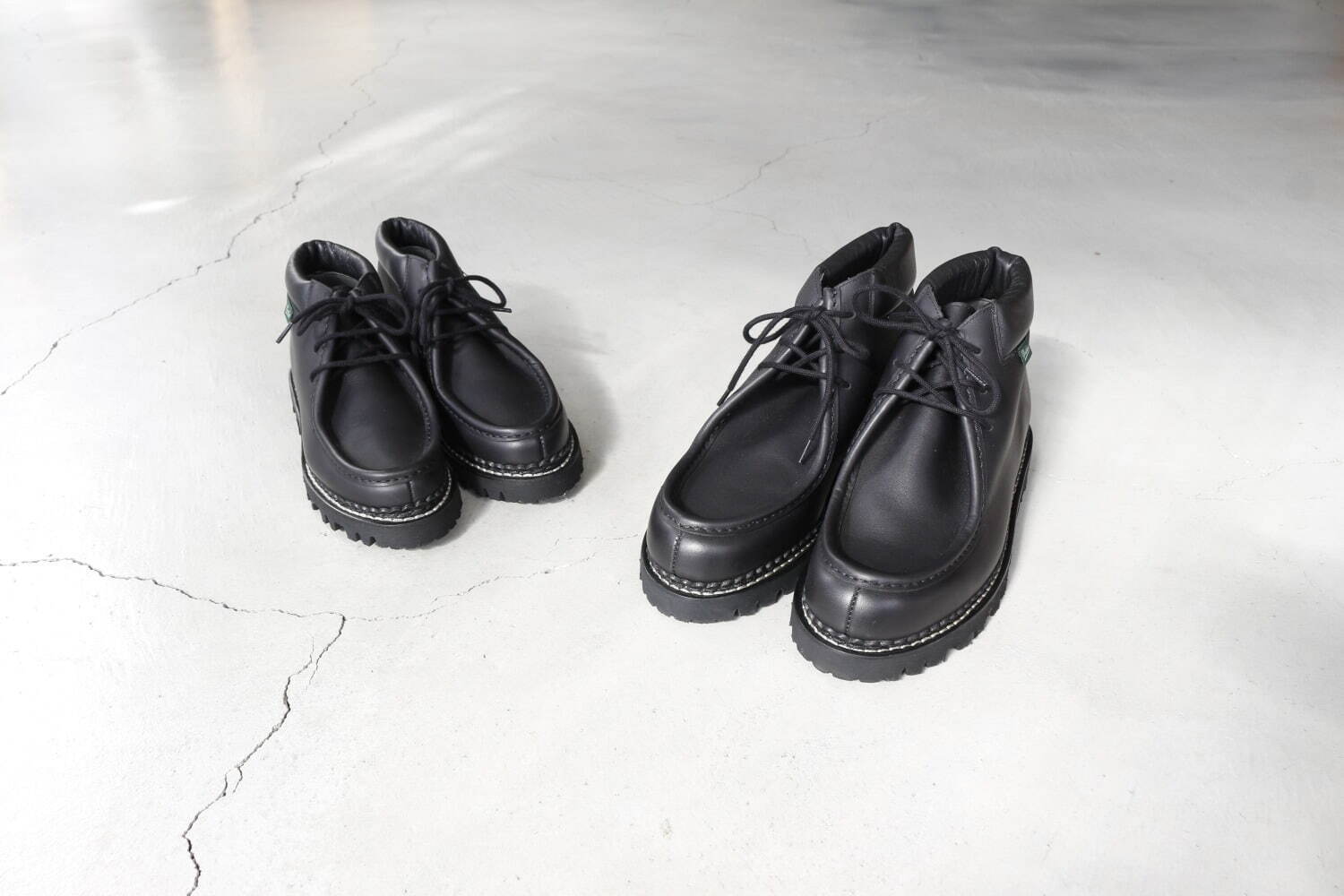 パラブーツ×ナナミカ新作“チャッカブーツ”タイプのレザーシューズ