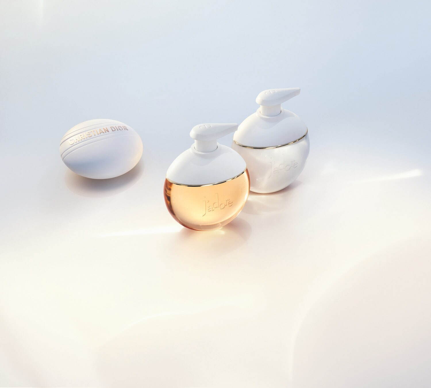 ディオール「ジャドール」24年夏ボディケア、花々香る丸みケースの