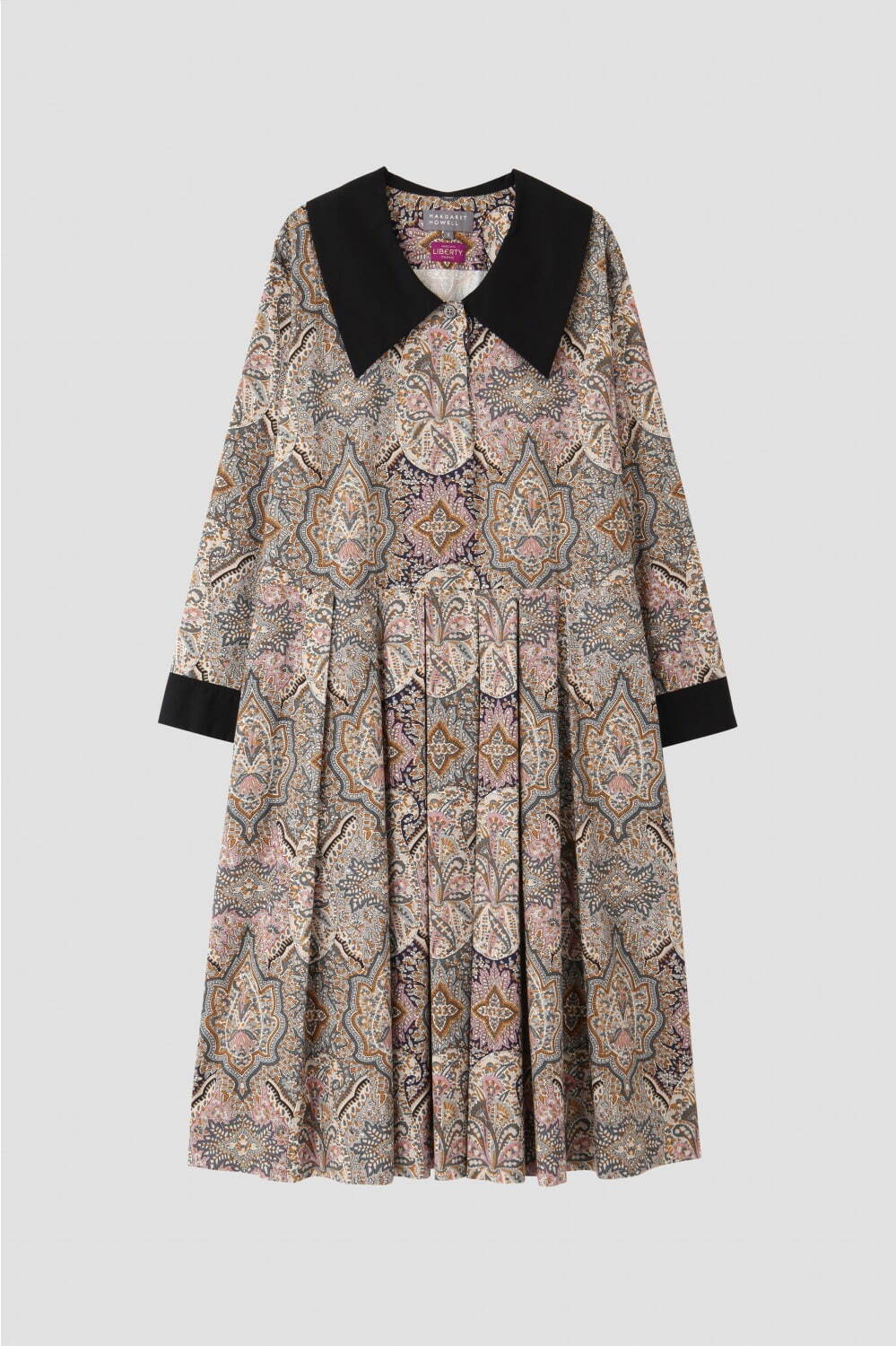 マーガレット・ハウエル“ペイズリー柄”のプリーツドレスやスカート