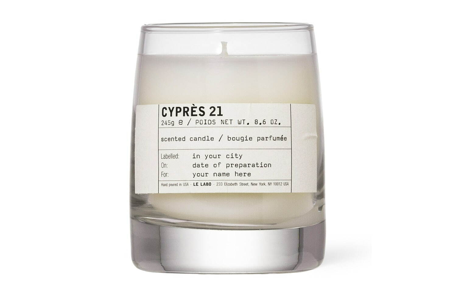 ル ラボ「クラシック キャンドル」に新作、“ヒノキ＆スパイス”を