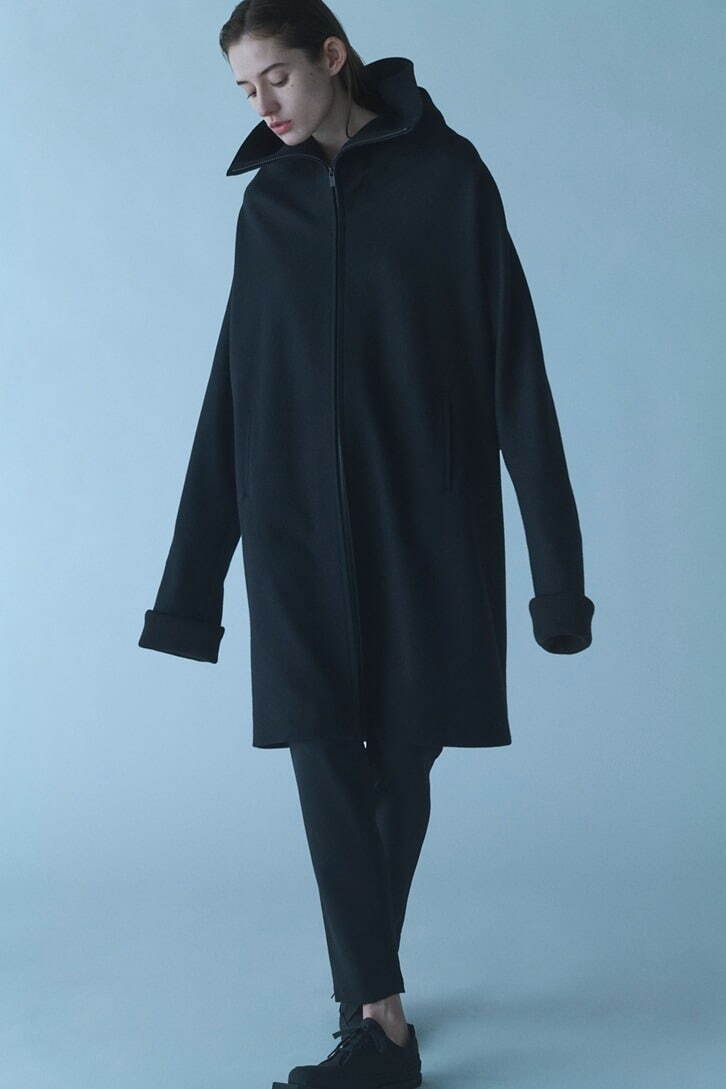 ヨウジヤマモト ハイネックメルトンポンチョ変形コート 2026年最新