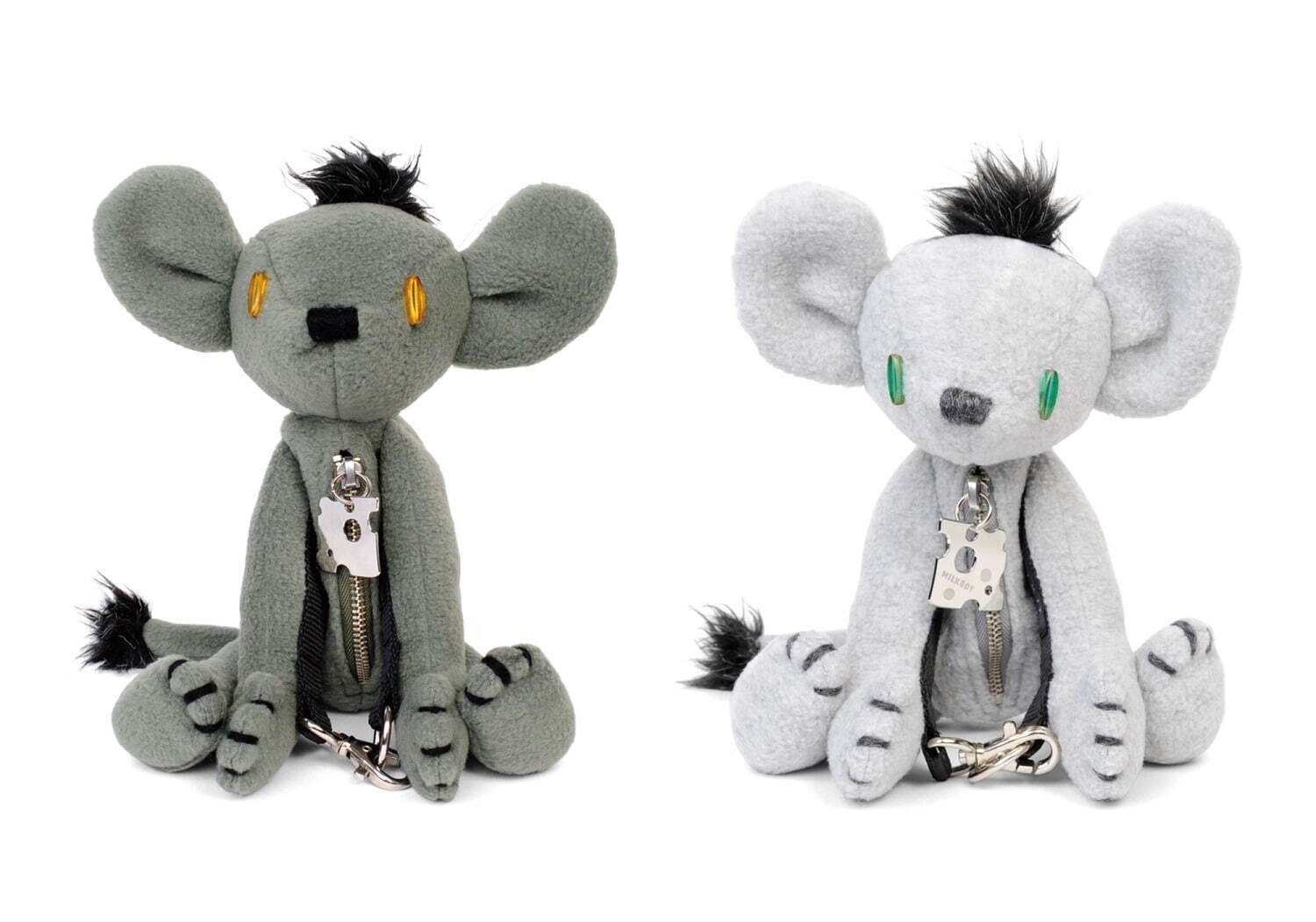 ミルクボーイ24年冬、“ぬいぐるみ風”ネズミのバッグ＆穴ぼこチーズの