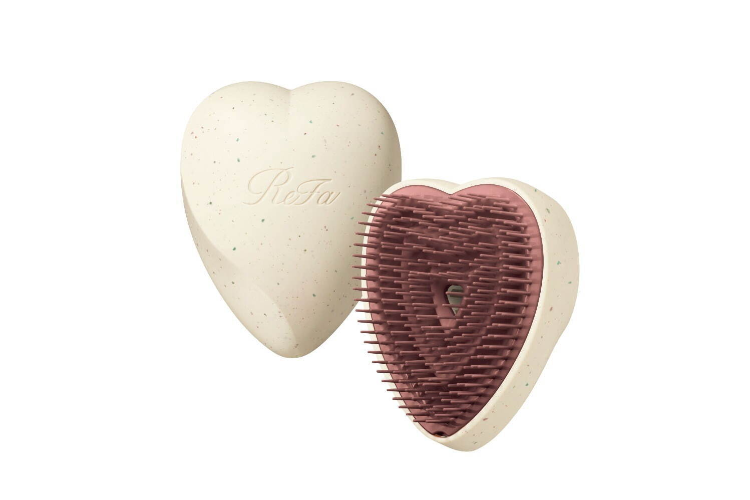 リファの人気ヘアケア「ハートブラシ」限定カラー、ウォームホワイト
