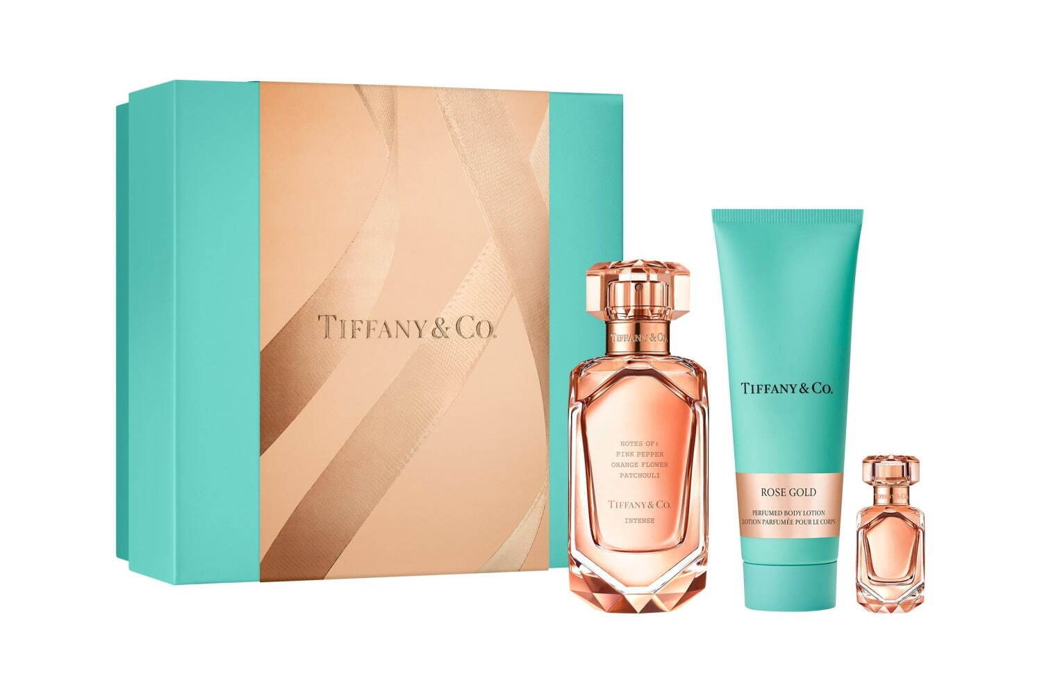 ティファニー24年クリスマスコフレ第2弾、「ローズゴールド」現品香水