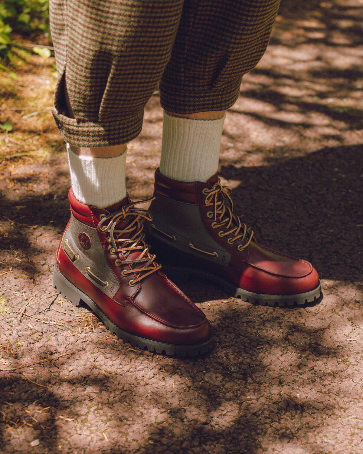 Timberlandティンバーランドゴアテックスモックトゥヌバックレザー9W