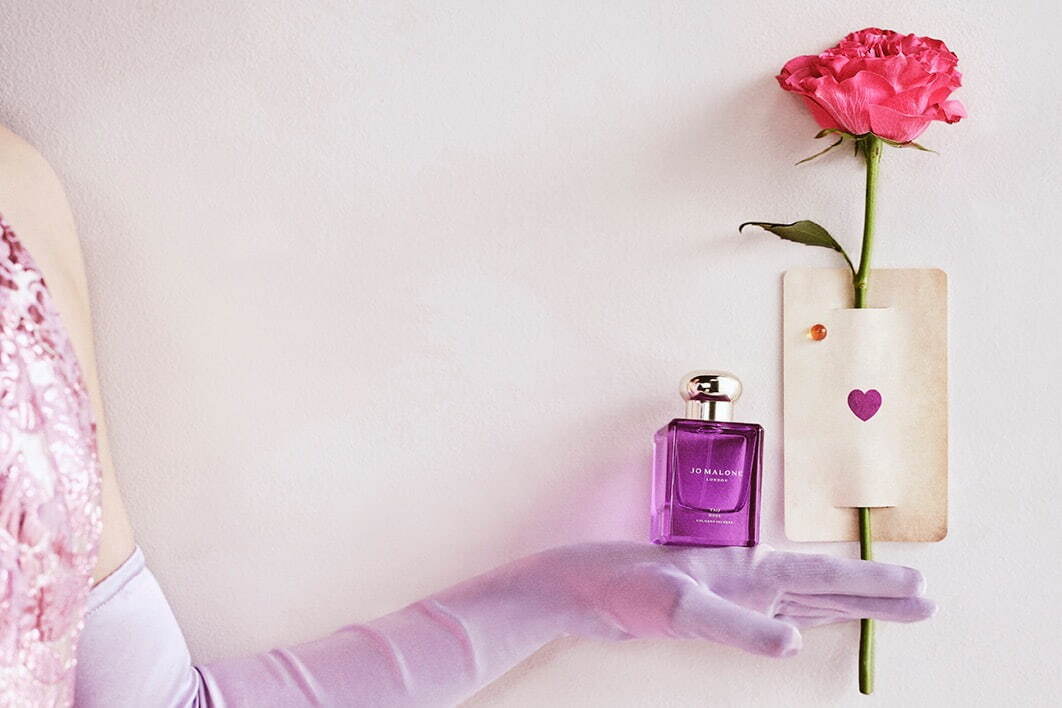 ジョー マローン ロンドン25年バレンタイン香水、“恋に落ちる”ピンク色