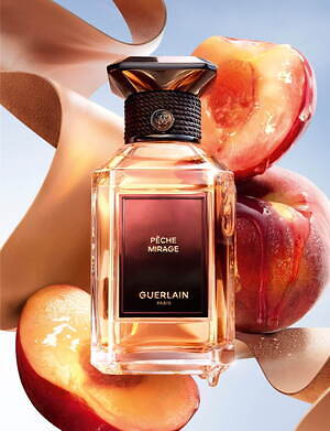 ゲラン2025年春フレグランス“ジューシーなピーチ”とレザー交わる官能的