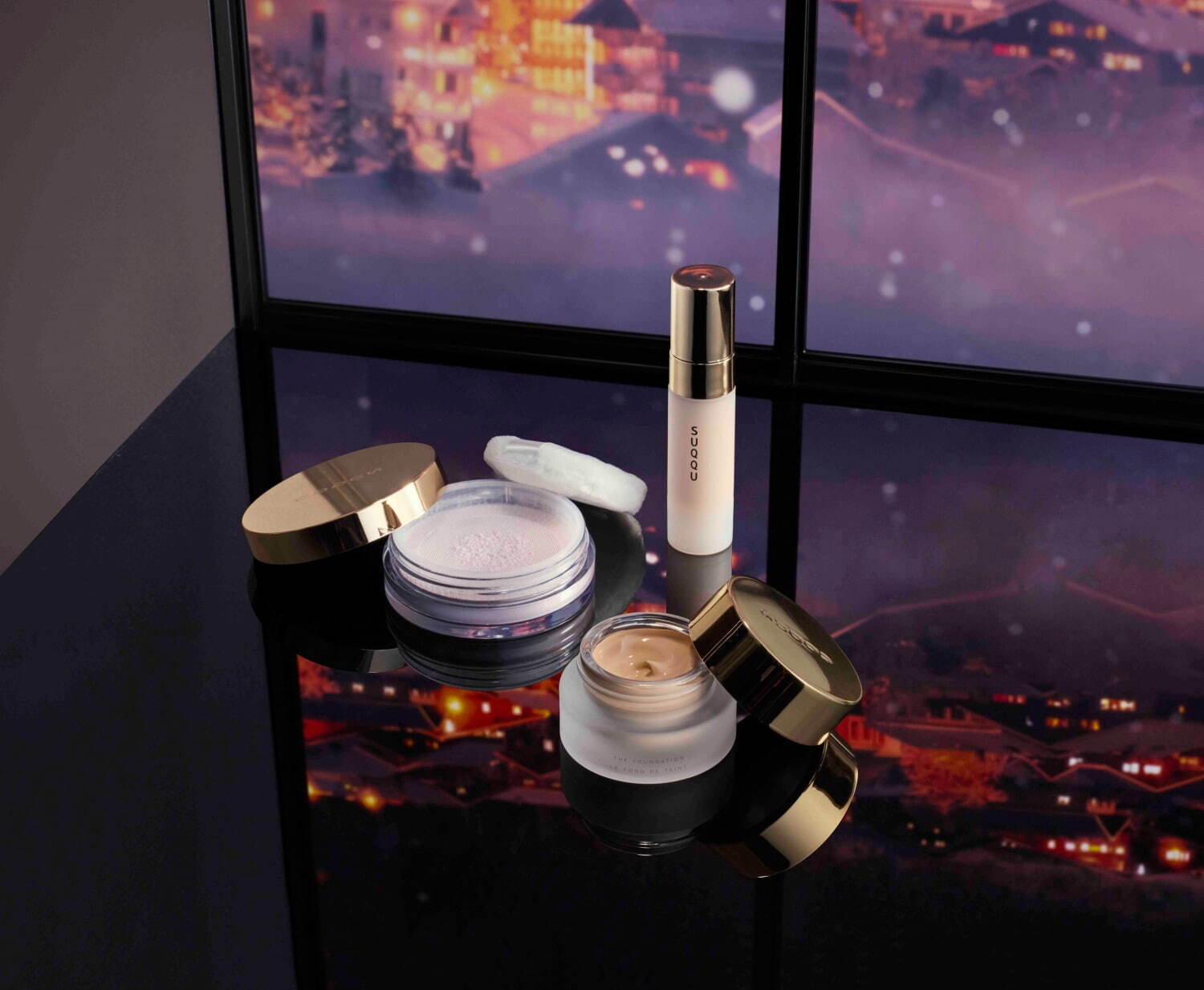 SUQQU24年クリスマスコフレ、“上質艶肌”クリームファンデ入り！最高峰