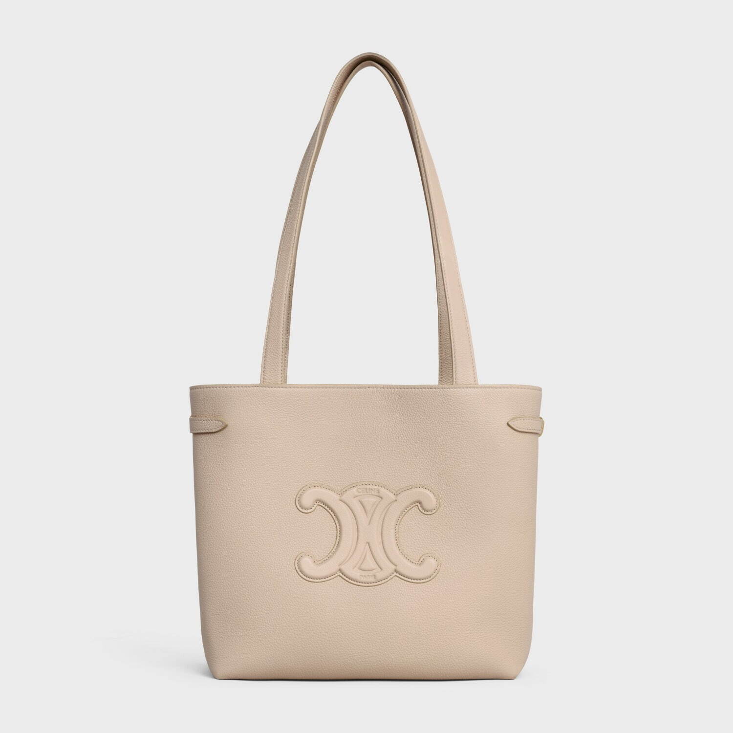 セリーヌ24年冬「キュイル トリオンフ」小さめトートバッグ、トーン